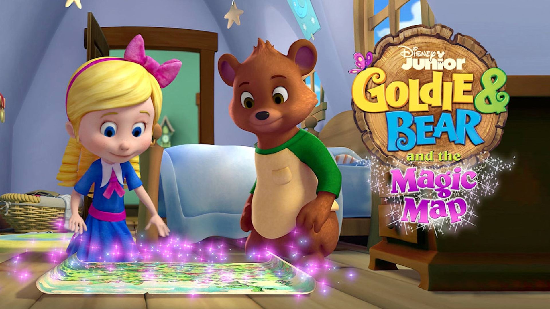 ⁣Goldie & Bear And The Magic Map (2017 ) S01E09 Indo Dub