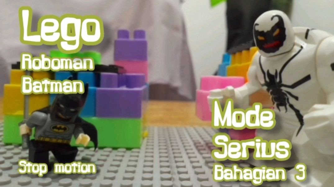 ⁣Lego Roboman Batman mode serius bahagian 3